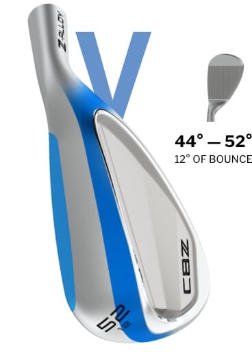 Podeszwa Cleveland V-Shaped — Gap Wedge