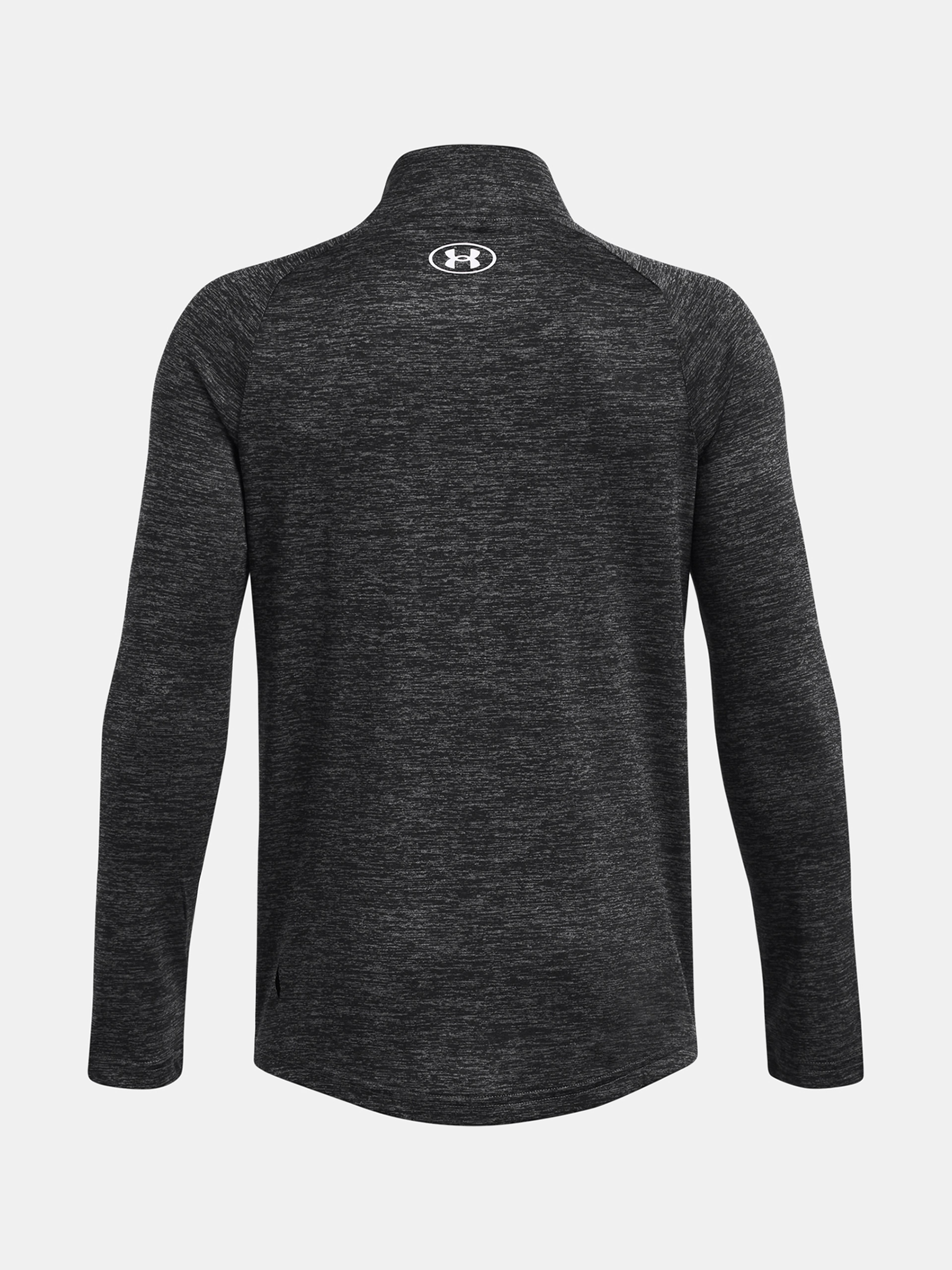 Bluza juniorska Under Armour Tech 2.0 1/2 Zip szara - widok z boku