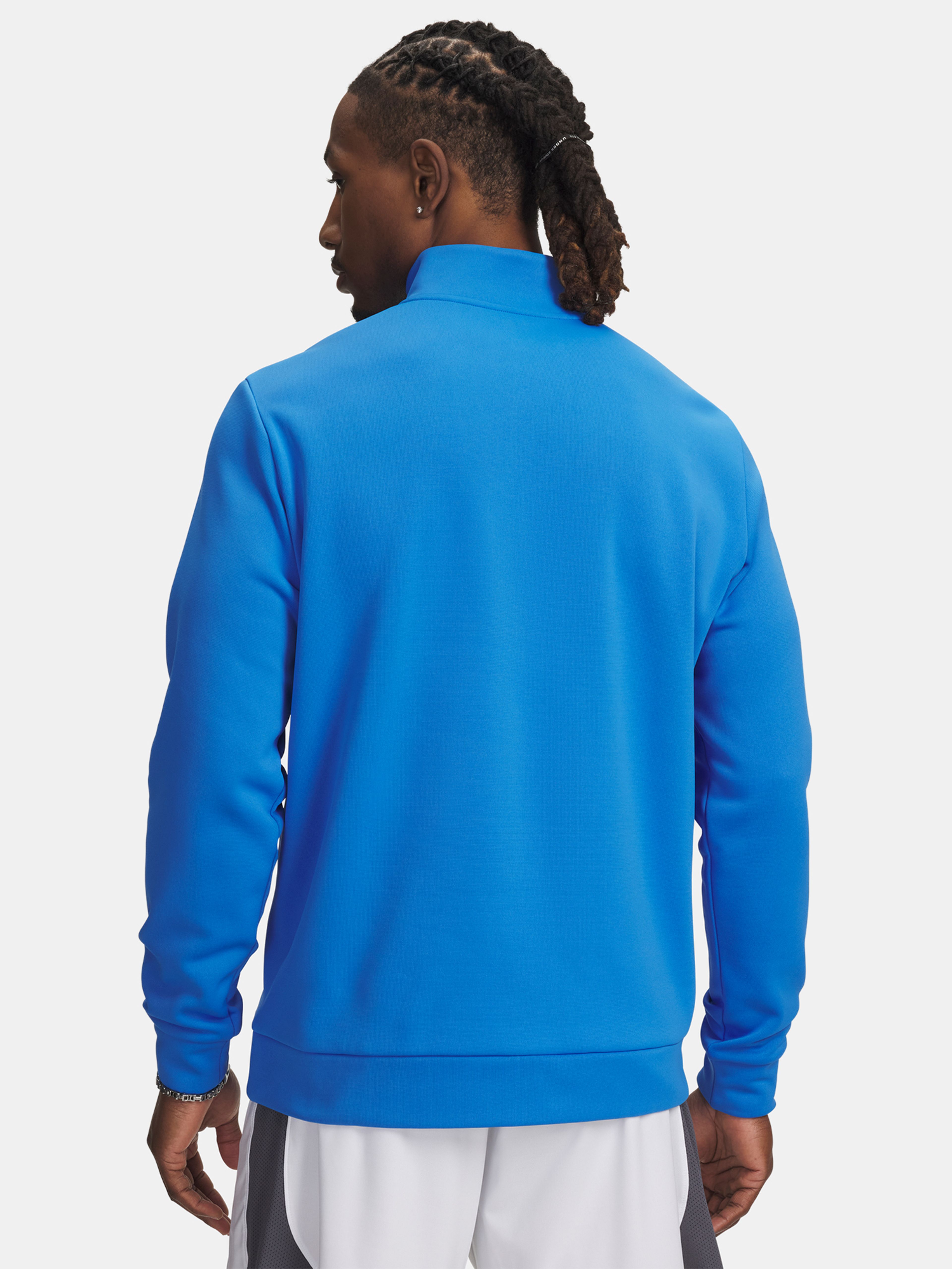 Under Armour Armour Fleece 1/4 Zip Men - Team Royal widok z tyłu