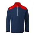 Kurtka Ping AquaDrive Half-Zip w wersji kolorystycznej Oxford Blue/Classic Red