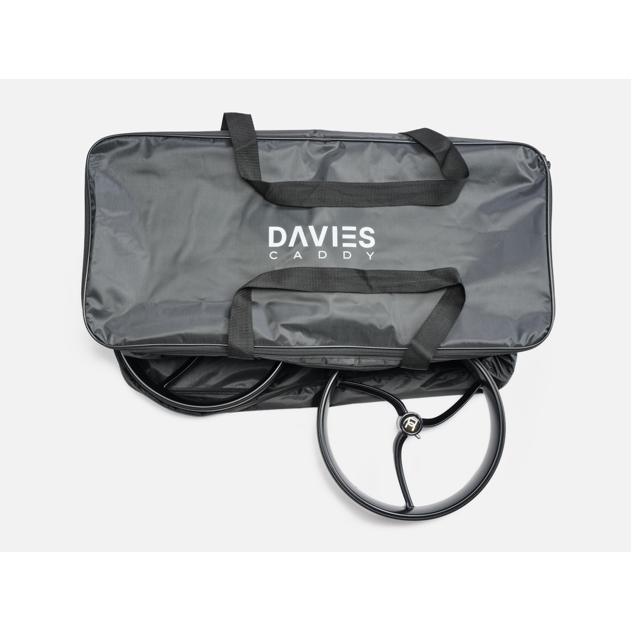 Otwarta torba transportowa Davies Caddy DCBAG z widocznym wnętrzem