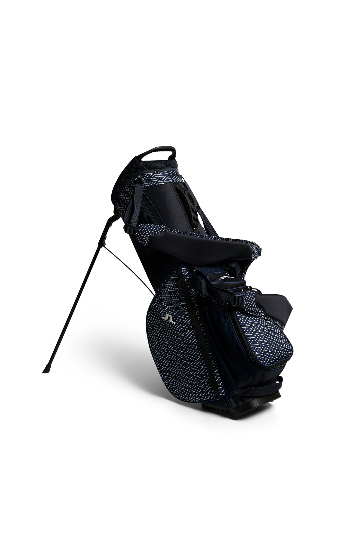 Torba golfowa J.Lindeberg JL Flare Printed - szczegóły kieszeni i przegród