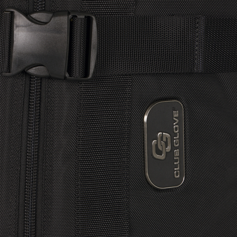 Wysokiej klasy zamki YKK i klamry ITW Nexus w torbie Pro Traveler