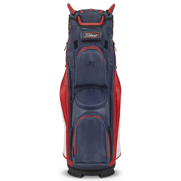 Torba na wózek Titleist 14 StaDry — symetryczna konstrukcja na wózki