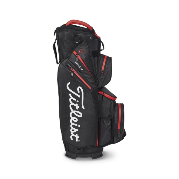 Torba Titleist Cart 14 StaDry — 14-komorowy podział góry z osobną przegrodą na putter