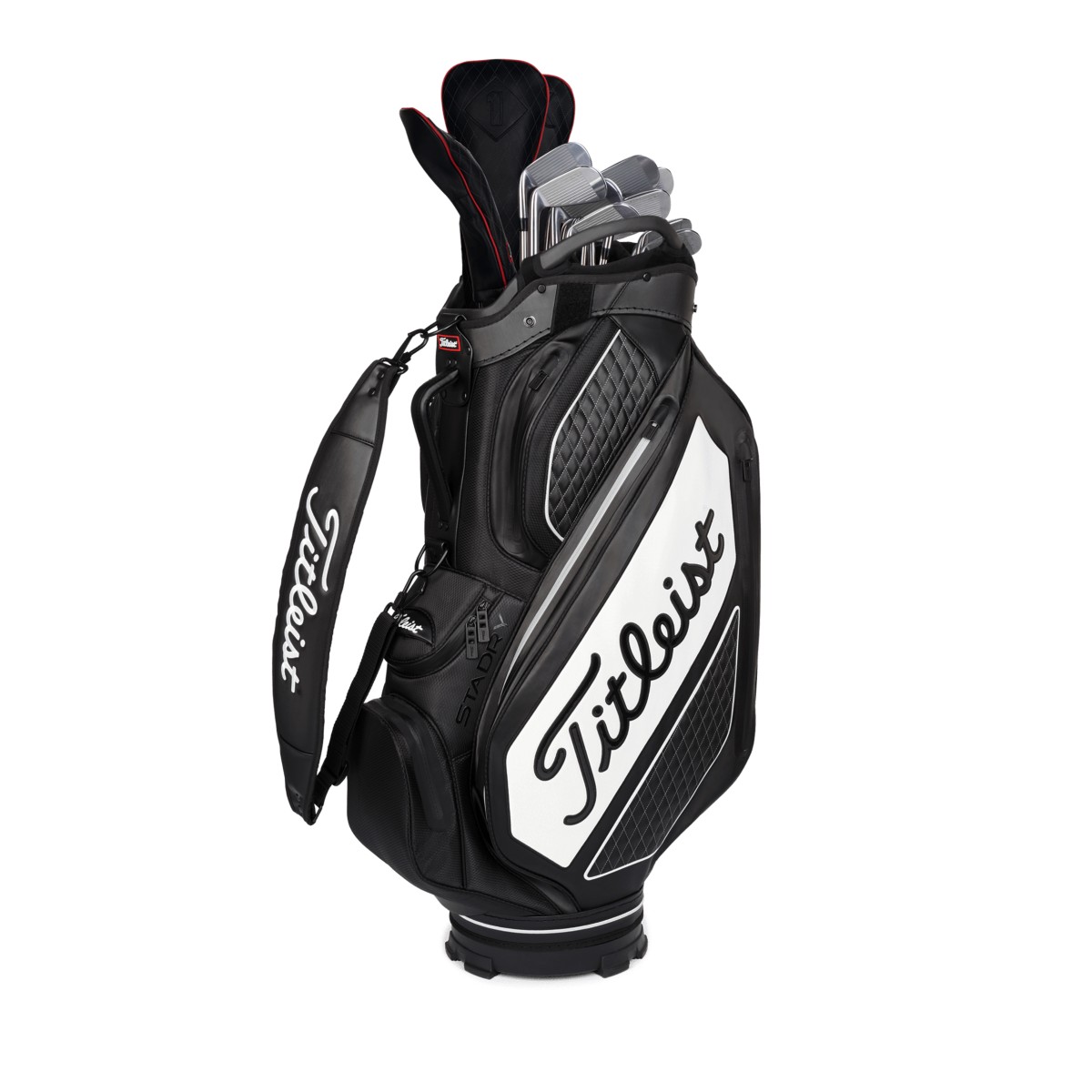 Wodoodporna konstrukcja torby Titleist Tour Series Premium Cart StaDry