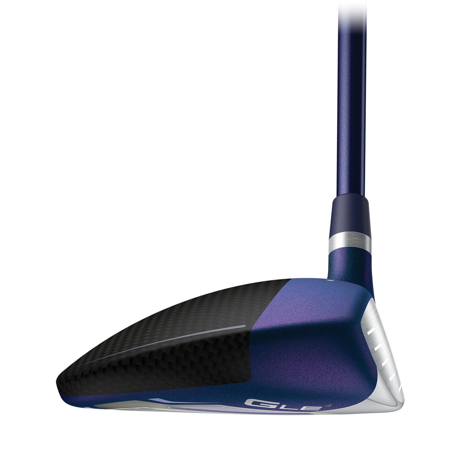 Widok od strony toe fairway wooda PING G Le4 pokazujący wielomateriałową konstrukcję