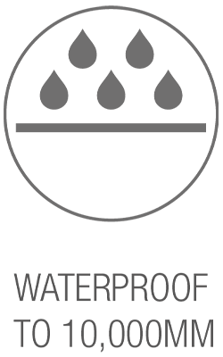 Ikona wodoodporności 10 000 mm
