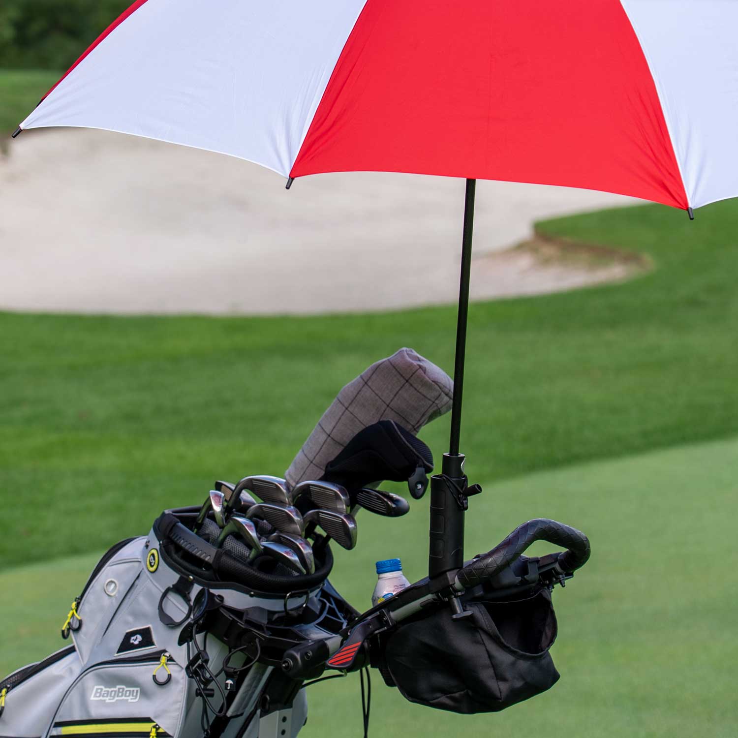 Odpinany uchwyt na parasol z bocznym mocowaniem Bag Boy Nitron