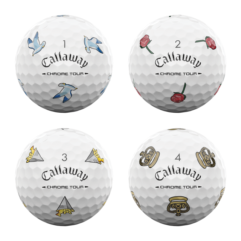 Callaway Chrome Tour July Major 2026 – szczegół nadmorskiego wzornictwa links