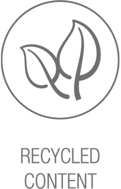 Ikona materiałów z recyklingu PING