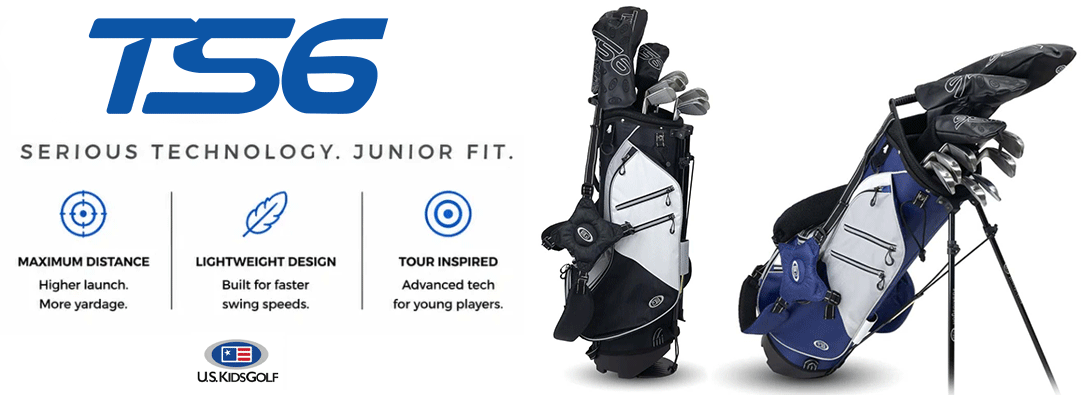 Prezentacja 10-częściowego zestawu stojącego U.S. Kids Golf TS6