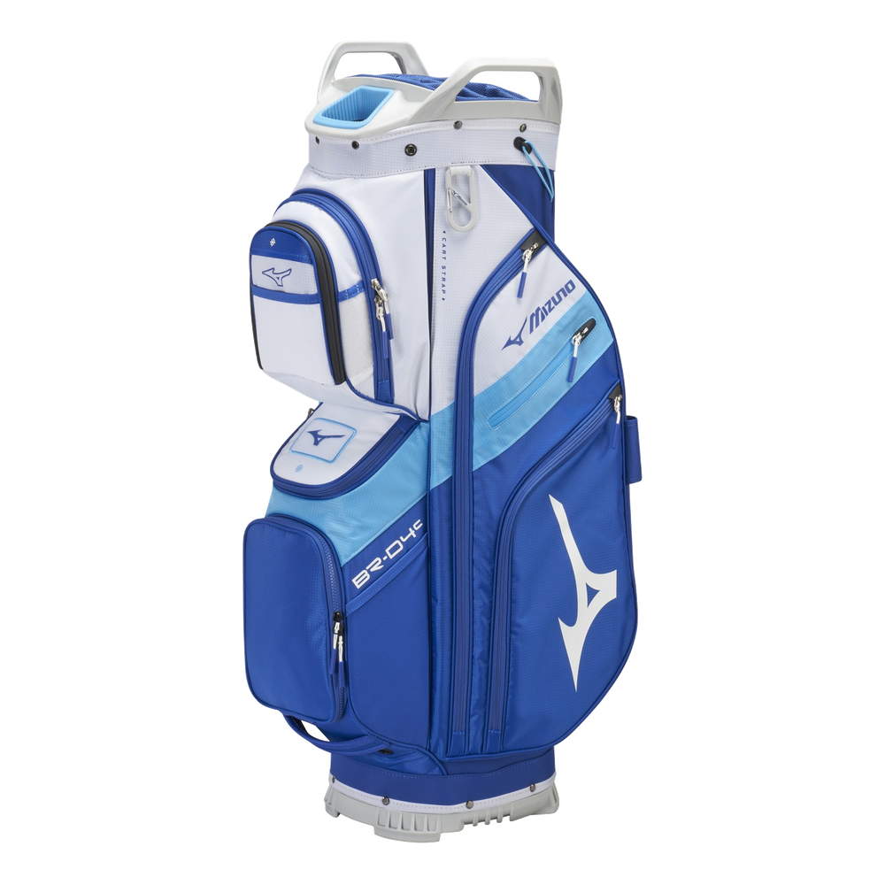 Mizuno BR-D4 Cart Bag Staff – full bag overview with pockets