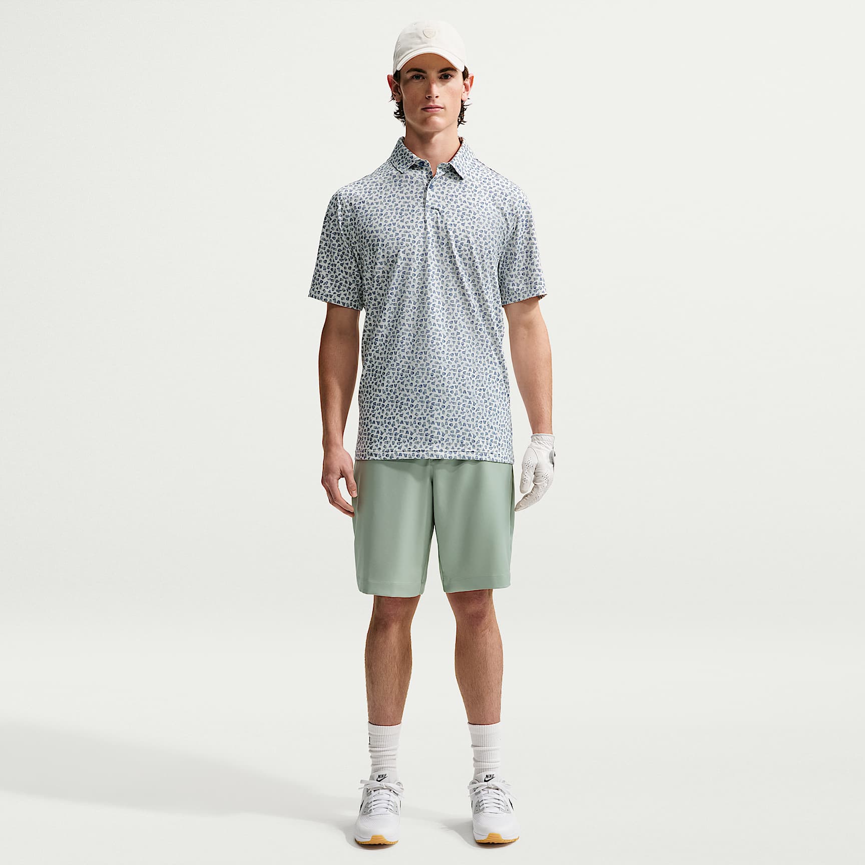 Nike Velocity Dri-FIT Golf Shorts – szczegóły kolorystyki Jade Horizon
