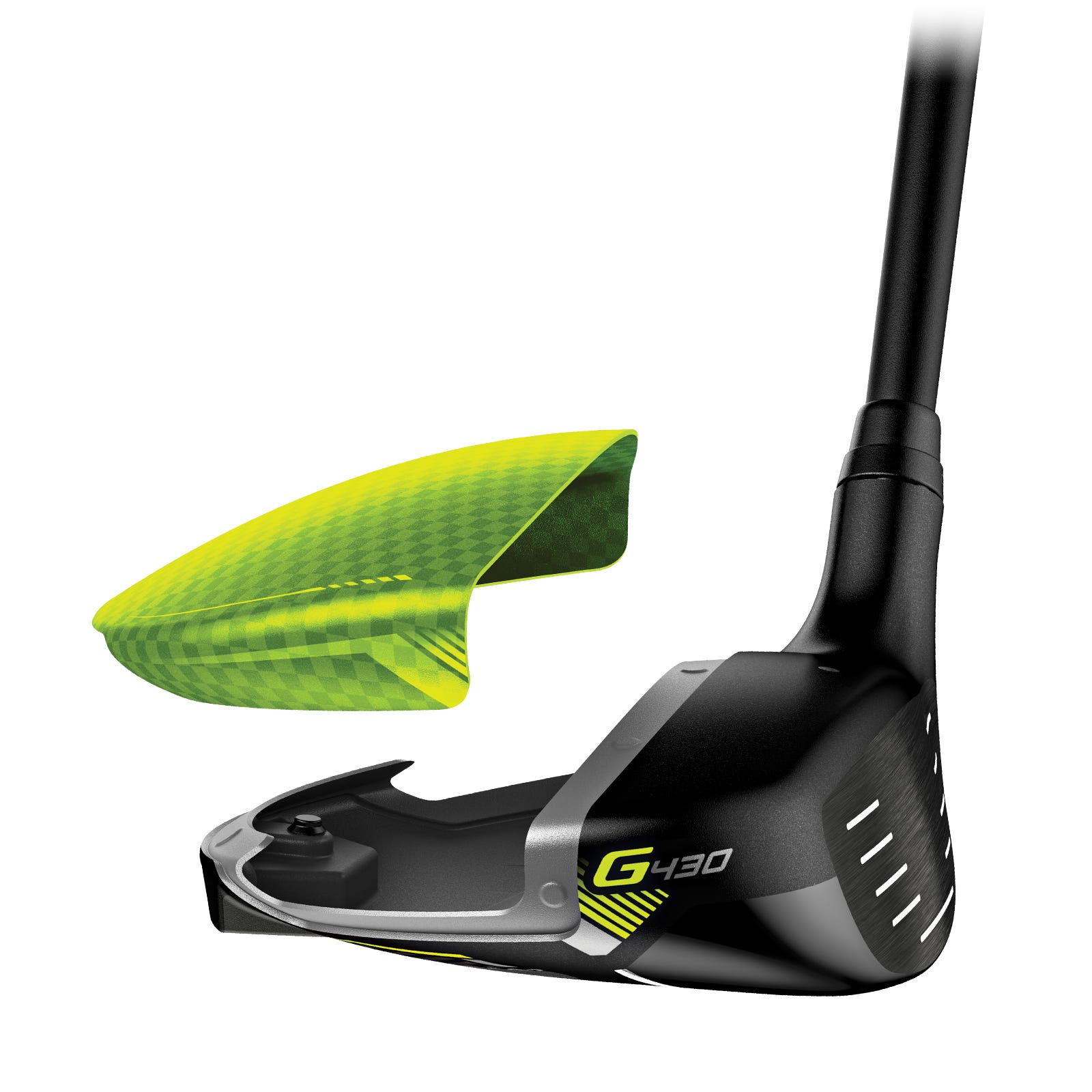 Ilustracja korony Carbonfly w drewnie fairway PING G430