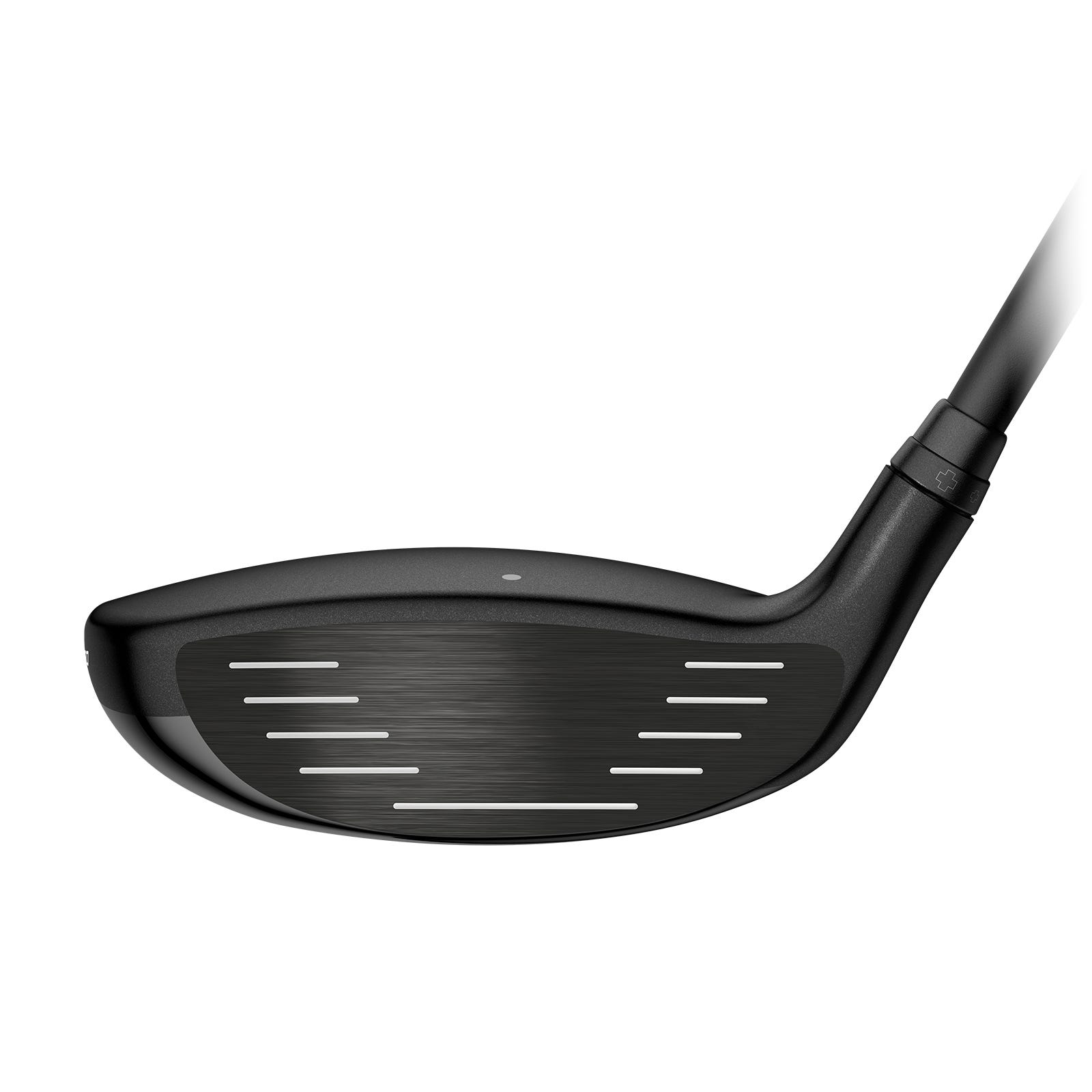 Widok lica drewna fairway PING G440 SFT ukazujący wyższą, zoptymalizowaną lico ze stali maraging