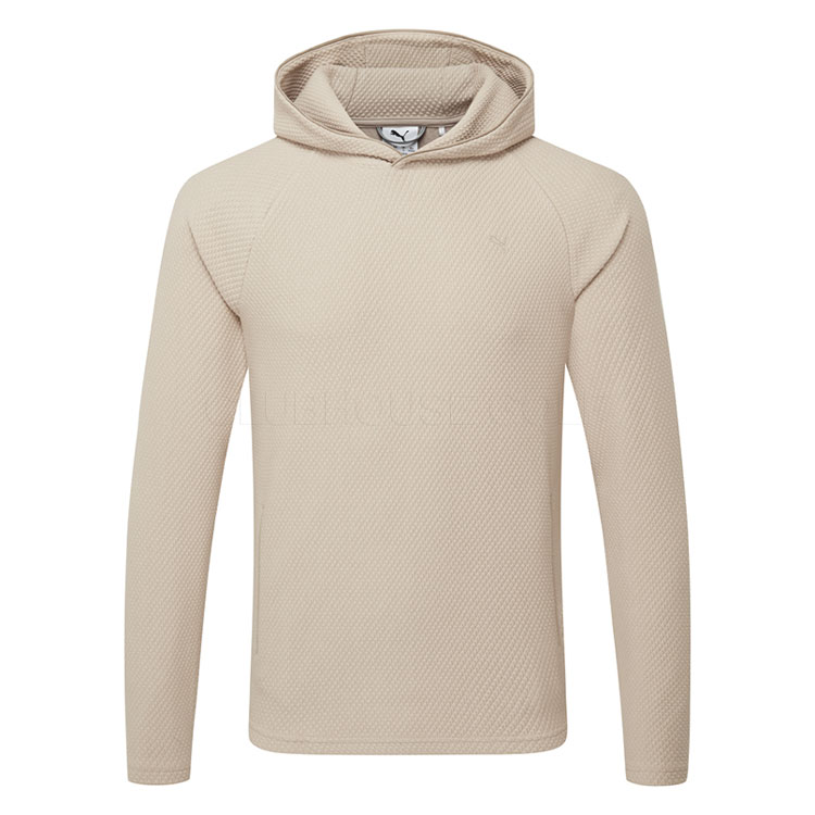 Puma Boulder 2.0 Golf Hoodie Birch – widok z przodu