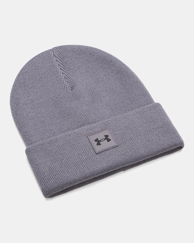 Under Armour Halftime Beanie – front view, gray