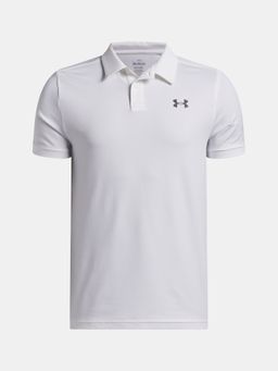 Under Armour UA Matchplay Junior Polo – White colourway