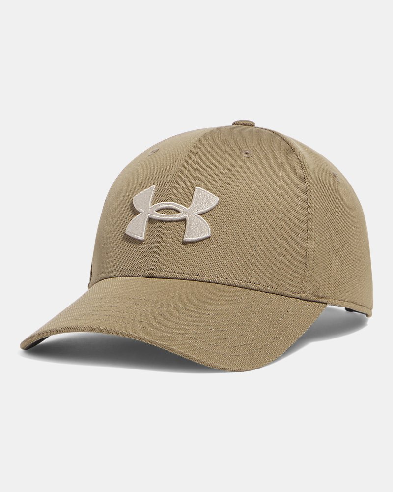Czapka Under Armour Blitzing Low – widok z przodu, bayou/sandstorm