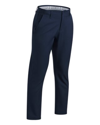 UA Matchplay Boys Pants – Widok z boku, niebieski