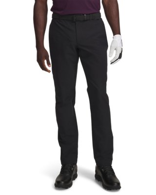 Under Armour UA Matchplay Tapered Pants – widok z przodu, czarno-białe