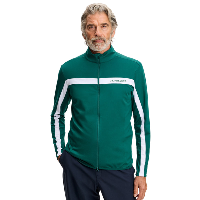 J.Lindeberg Jarvis Mid Layer Jacket Forest Biome – widok z przodu