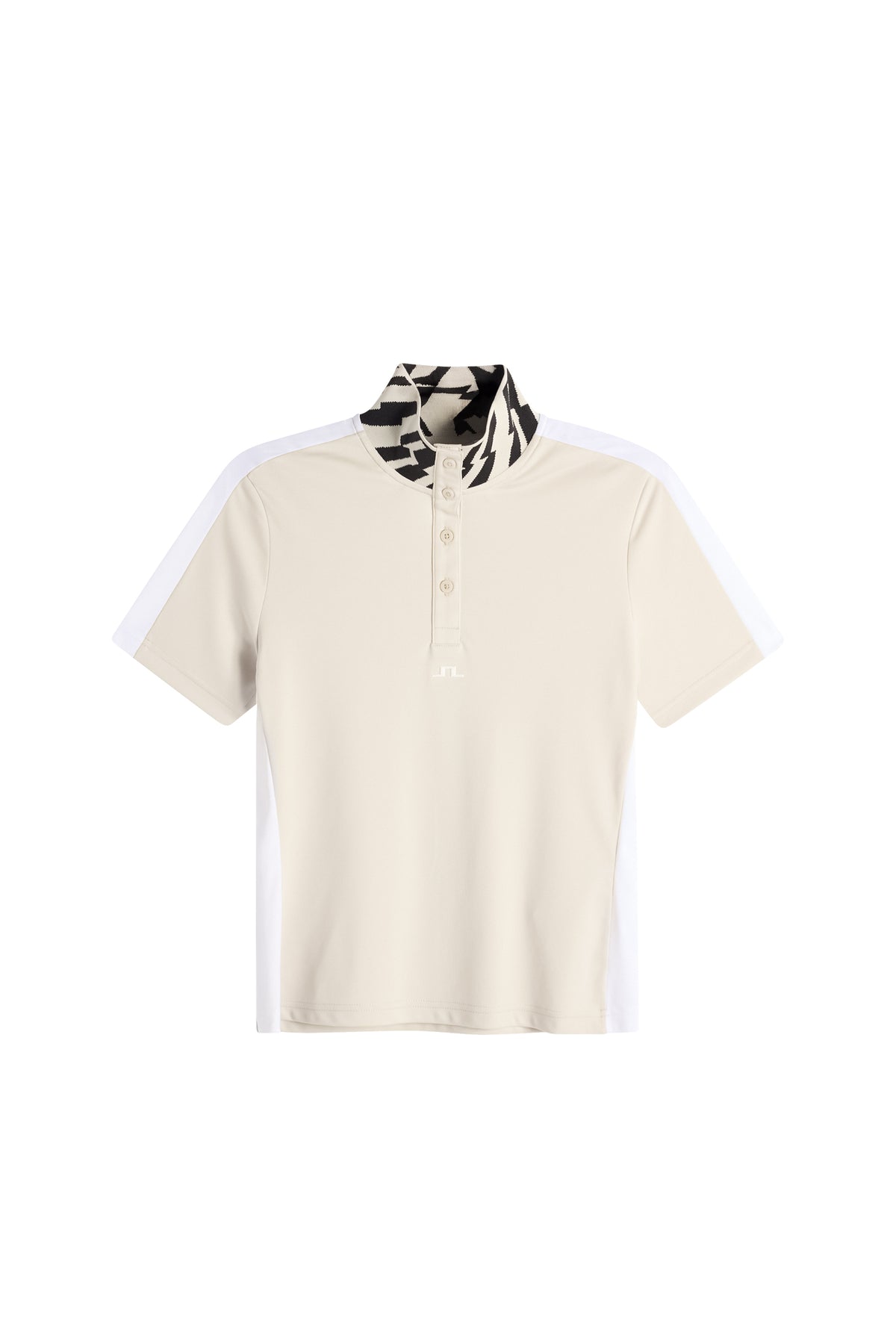 J.Lindeberg Pip Polo Moonbeam – widok z przodu