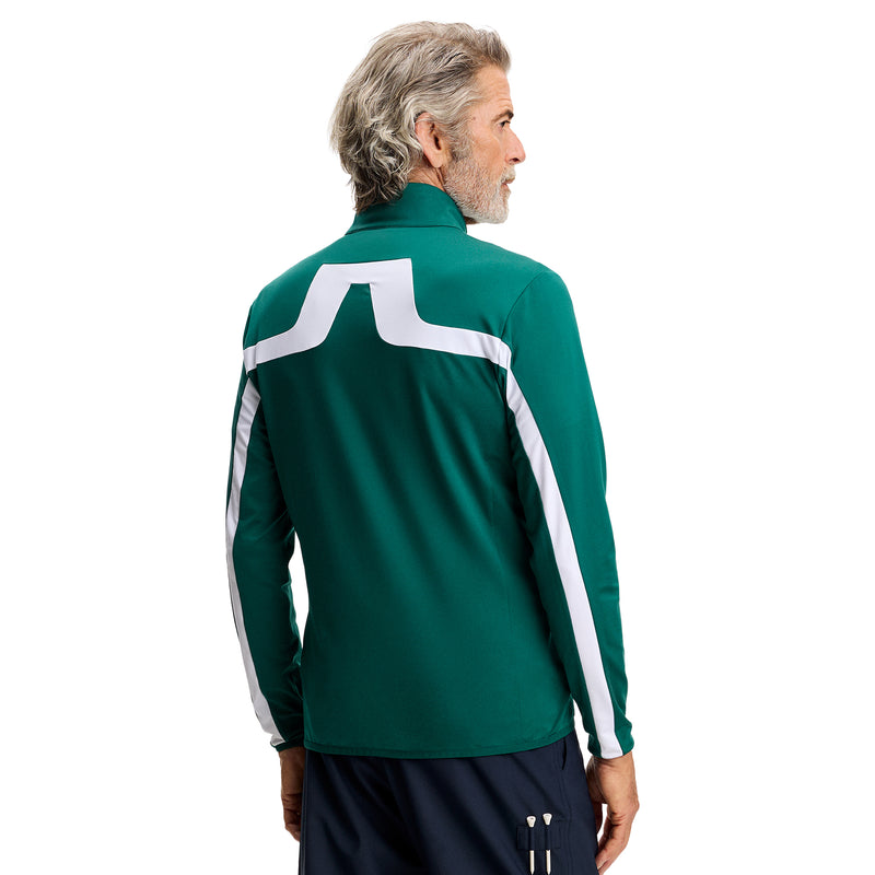 J.Lindeberg Jarvis Mid Layer Jacket Forest Biome – detale boczne i tylne